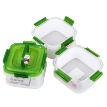 3 Compartment Airtight Food Grade Storage Container with Lid